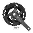 SHIMANO ���ޥ� CUES ���塼�� FC-U6040-2 ����󥯥��å� 50-34T 2x10/9s �ۥ����ƥå�II