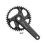 SHIMANO ���ޥ� CUES ���塼�� FC-U6040-1 ����󥯥��å� 40T 1x11/10/9s �ۥ����ƥå�II