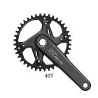 SHIMANO ���ޥ� CUES ���塼�� FC-U6030-1 ����󥯥��å� 40T 1x11/10/9s 2�ԡ���