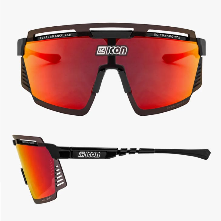 SCICON シーコン AEROWATT エアロワット ブラックグロス/マルチミラー