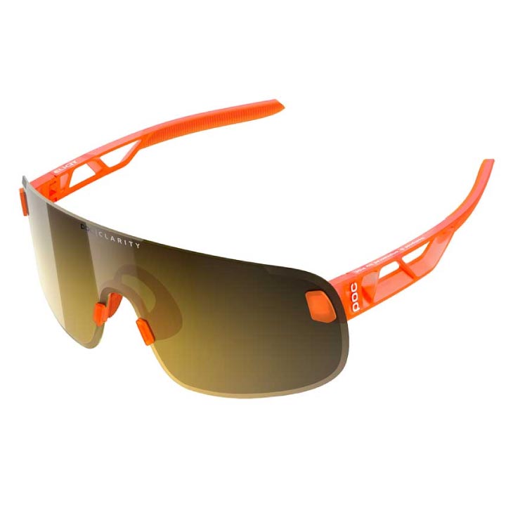 poc �ݥå� ELICIT ���ꥷ�å� Fluorescent Orange Translucent/Clarity Road/Partly Sunny Gold(7325549860544)���������� ���󥰥饹