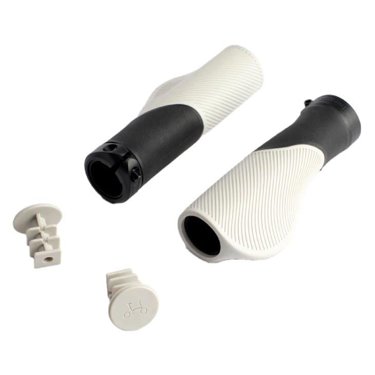 BROMPTON �֥���ץȥ� ERGONOMIC GRIPS Silver ���르�Υߥå�����å� ����С�(Q104153)(5053099268788)����å�