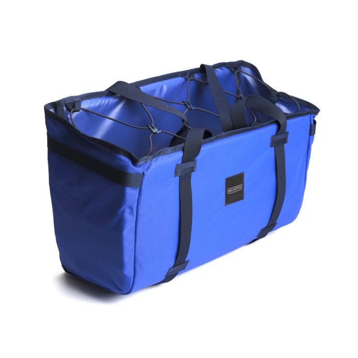 BROMPTON ブロンプトン BASKET BAG LARGE + FRAME Blue バスケット