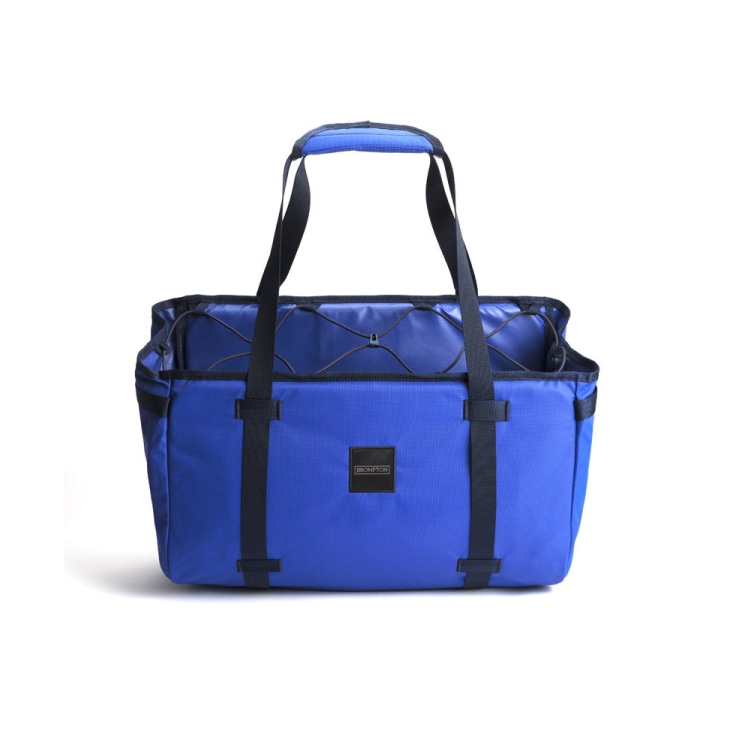 BROMPTON ブロンプトン BASKET BAG LARGE + FRAME Blue バスケット
