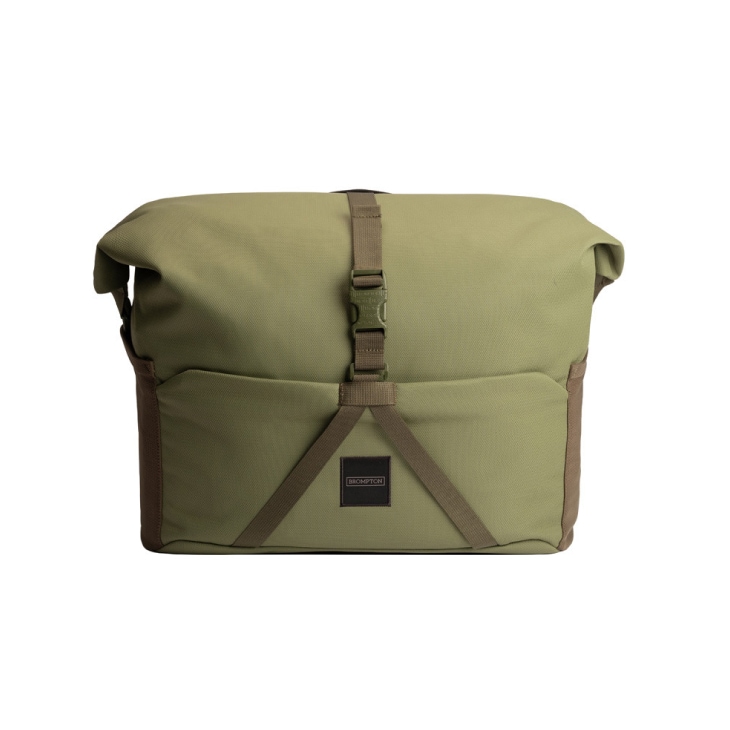 BROMPTON ブロンプトン ROLLTOP BAG LARGE + FRAME OLIVE GREEN ロール