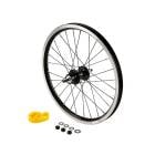 BROMPTON �֥���ץȥ� REAR WHEEL incl FITTINGS 1/2-spd Superlight 1/2®�ѥꥢ�ۥ����� �ե��åƥ��󥰴ޤ� �֥�å� �ۥ�����1�� (Q100514)