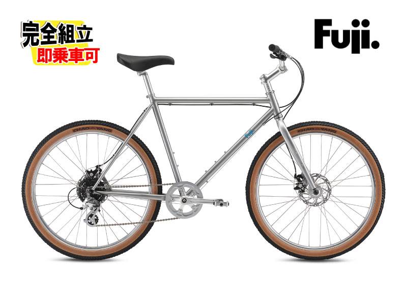 2026 FUJI フジ ALTERR アルター スチールシルバー 8段変速 クロス