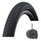 (¨Ǽ)SCHWALBE ������� BIG BEN TUBE SET �ӥå��٥� ���塼�֥��å�20x2.15+DV7(1��)(4518779101539)������