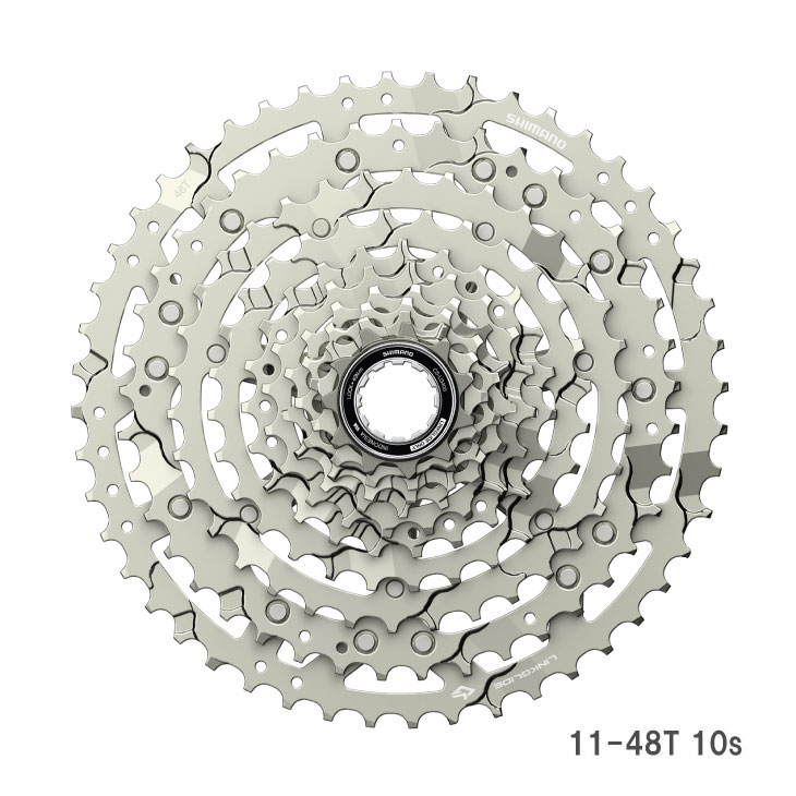 SHIMANO ���ޥ� CS-LG400-10 11-48T 10s �ݥ�å��奷��С� LINKGLIDE �����åȥ��ץ����å�(ECSLG40010148S)(4550170078966)