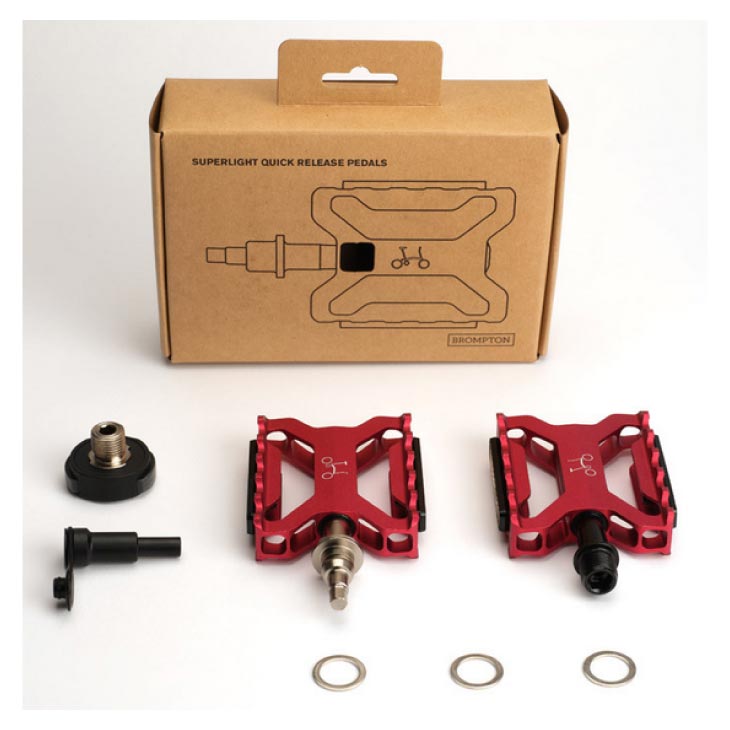BROMPTON �֥���ץȥ� COLOURLAB STANDARD QR PEDAL SET ����������� �����å���꡼�� �ڥ��� ��å�(Q104185)(5053099268948)�������å�