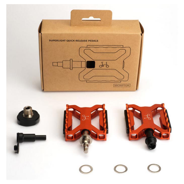BROMPTON �֥���ץȥ� COLOURLAB STANDARD QR PEDAL SET ����������� �����å���꡼�� �ڥ��� �����(Q104191)(5053099269006)�������å�