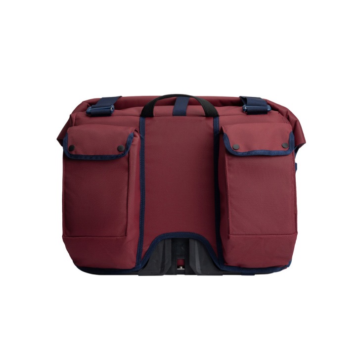 即納)BROMPTON ブロンプトン ROLLTOP BAG LARGE + FRAME PLUM ロール