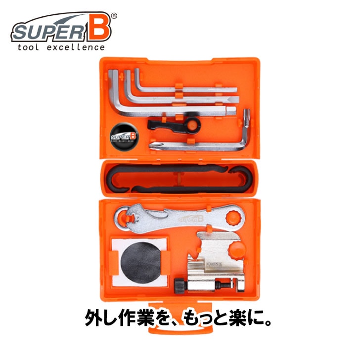 (¨Ǽ)(�᡼�����б�����)SUPER B �����ѡ��ӡ� 26IN1 MINI TOOL BOX TB-1180 26 in 1 �ߥ˥ġ���ܥå��� TB-1180(4712947227940) �ġ���
