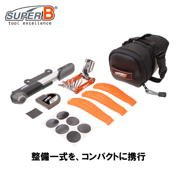 (¨Ǽ)SUPER B �����ѡ��ӡ� ESSENTIAL TOOL KIT ���å��󥷥��ġ��륭�å� TB-96710(4712765146935) �ġ���