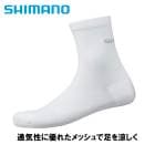 (¨Ǽ)(�᡼�����б�����)SHIMANO ���ޥ� PERFORMANCE MID SOCKS 3PAIRS �ѥե����ޥ󥹥ߥåɥ��å���  3�ڥ� ��˥��å��� �ۥ磻��