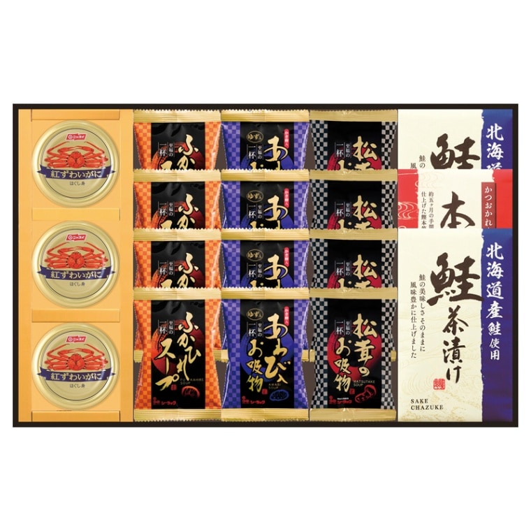 nqu　食品サンプル　スーパードライ　5点セット 三陸海宝漬(ｾﾊﾟﾚｰﾄ) 440g | すべての商品 | 【公式】海宝漬・中村家