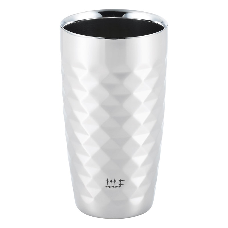 磨き屋シンジケート 二重タンブラー（ダイヤモンドカット）