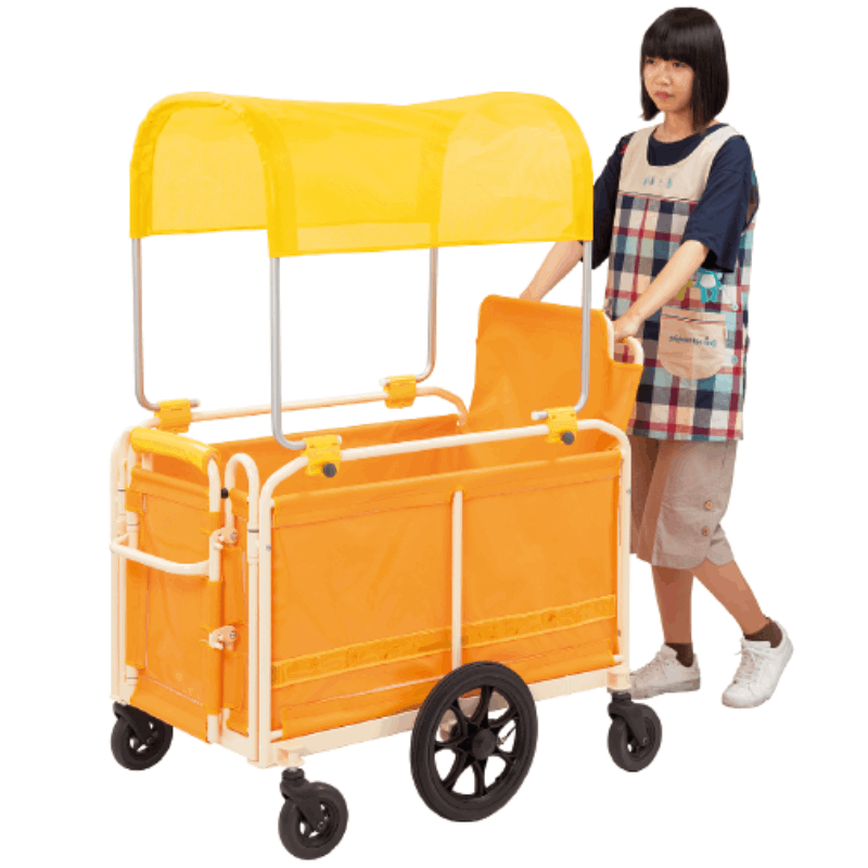 国産品 折りたたみ式おでかけ兼用避難車・6輪 | 保育,乳児～2歳児用品 絵本・児童書