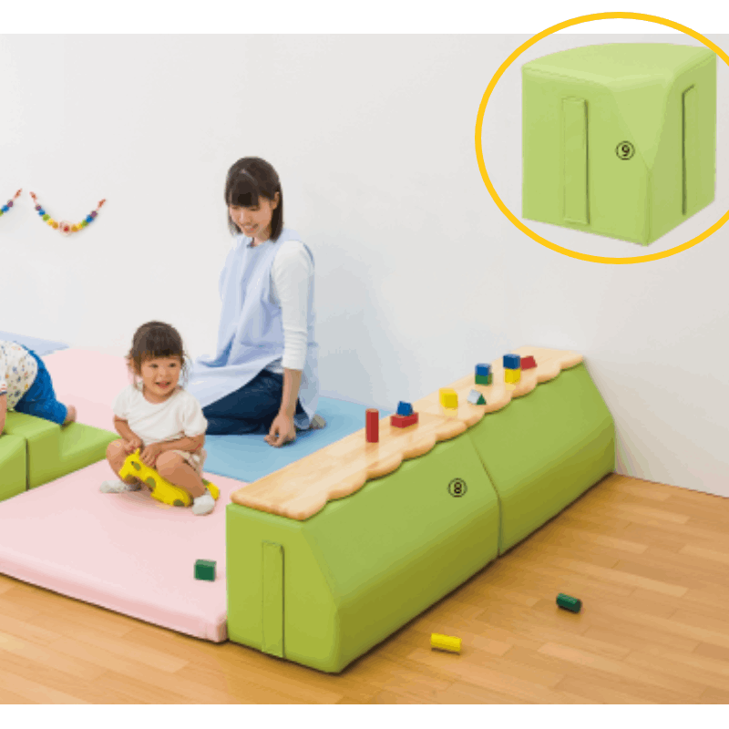 ハイハイクライマー ①スロープ | 保育,積木・ブロック・保育遊具