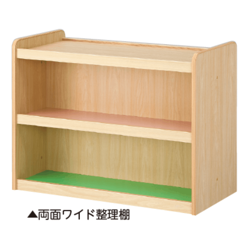 学習塾教材用整理棚　2 つながる・らっく ワイド整理棚 | 保育,乳児～2歳児用品 | tool