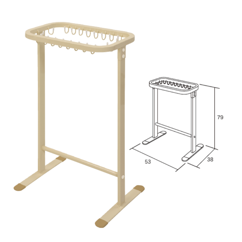 抗菌フックスタンドA ミニ 20人用 | 保育,整理用品・設備備品,整理棚
