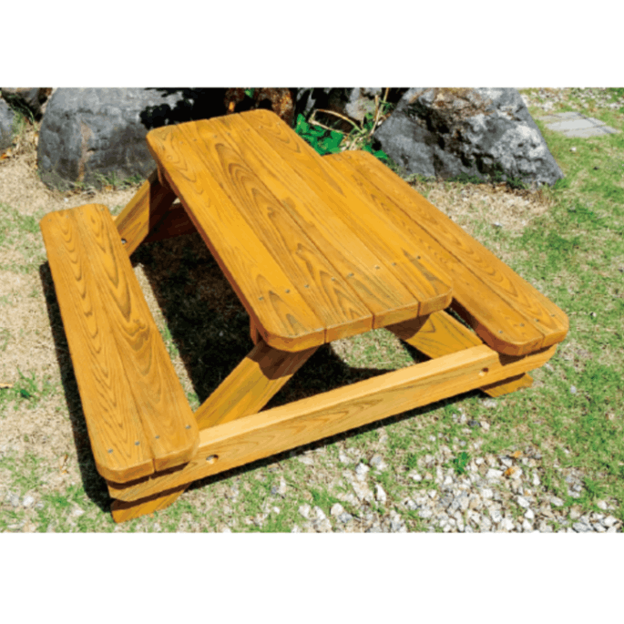 背付ベンチテーブルセット 大 | 保育,防災・衛生・環境備品,屋外