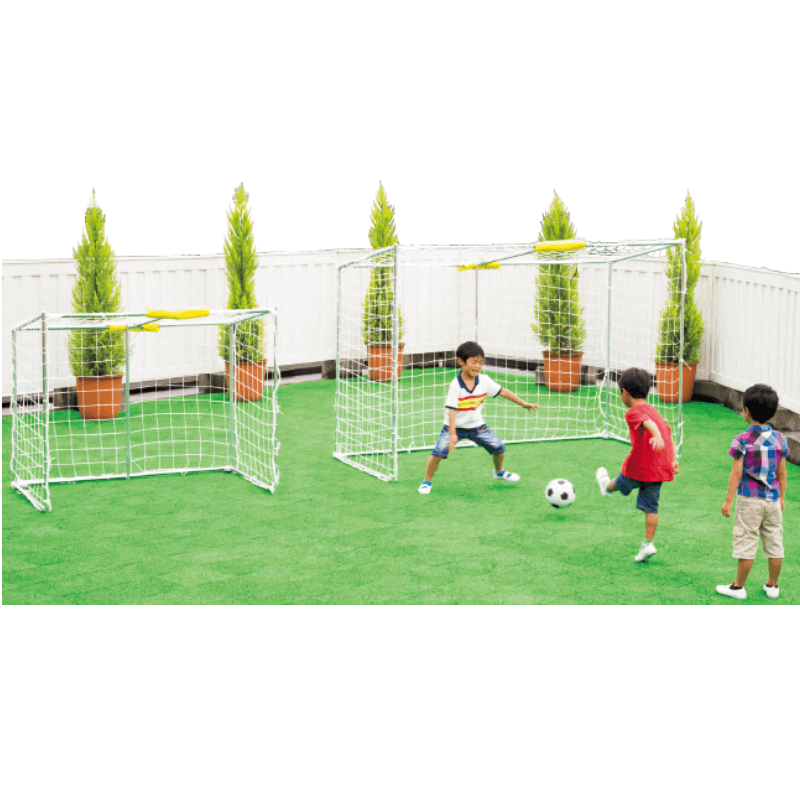 折りたたみ式サッカーゴール（2台組）小型 | 保育,運動遊具・運動備品