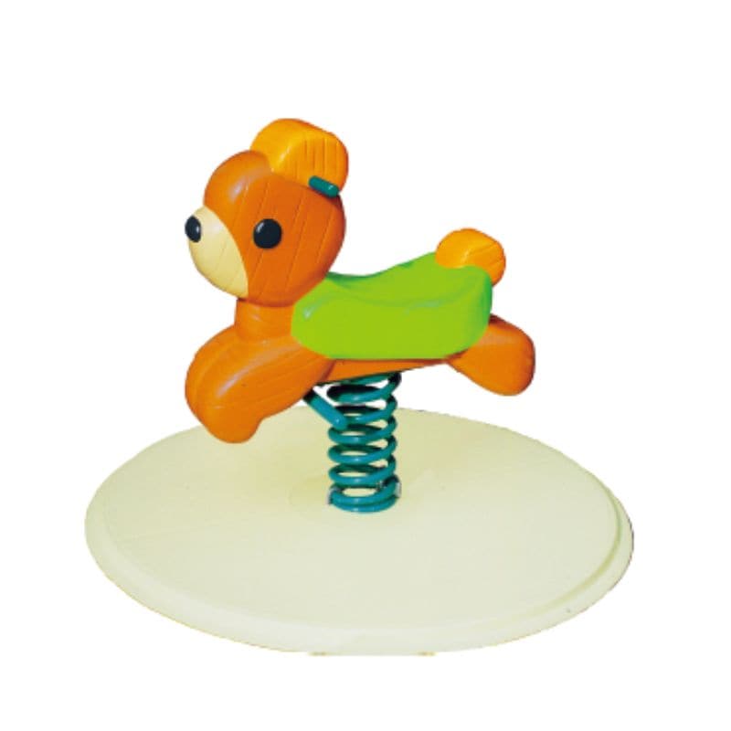 木調ロッキング くま