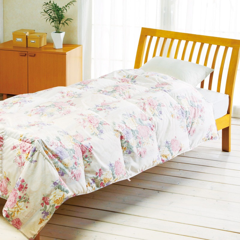 羽毛掛けふとん 「インスーラ」 シングル ピンク 新品未使用