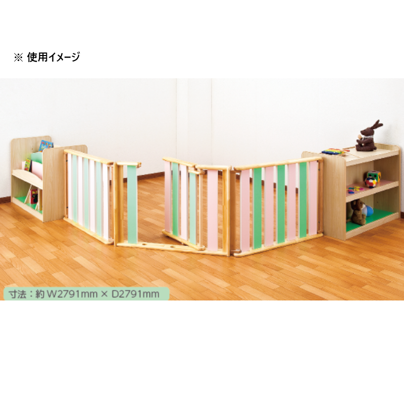 つながる・らっく サークルゲート | 保育,乳児～2歳児用品 | tool Pad