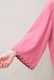Foodie Cotton Double Gauze Tassel Rose Pink