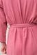 Bathrobe Cotton Double Gauze Glass Beads Tassel Rose Pink