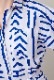 Tribal Pattern Bicolor Salopette Jumpsuit