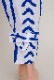 Tribal Pattern Bicolor Salopette Jumpsuit