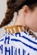 Tribal Pattern Bicolor Salopette Jumpsuit