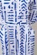Tribal Pattern Bicolor Salopette Jumpsuit
