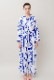 Tribal Pattern Bicolor Salopette Jumpsuit