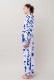 Tribal Pattern Bicolor Salopette Jumpsuit