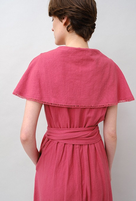 Big Shawl Collar Cotton Kadhi Salopette 