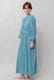 Rayon Dot Dobby Dolman Long Dress 