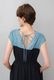 Bicolor Drop Shoulder Cotton Long Dress 