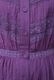 Cotton Lace Tape Pintuck Straight Middle Dress