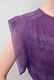 Cotton Lace Tape Pintuck Straight Middle Dress