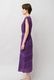 Cotton Lace Tape Pintuck Straight Middle Dress
