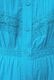 Cotton Lace Tape Pintuck Straight Middle Dress