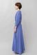�ڼ���ͽ���Cotton Stripe Seersucker Flare Long Dress