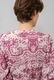 Print Cotton Wrap Tiered Long Dress