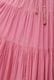 Cotton Gather Tiered Wrap Long Dress