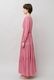 Cotton Gather Tiered Wrap Long Dress