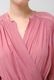 Cotton Gather Tiered Wrap Middle Dress